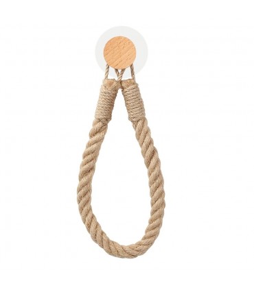 Въжена поставка за тоалетна хартия без пробиване