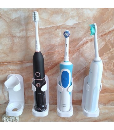 Стенна поставка за електрически четки за зъби