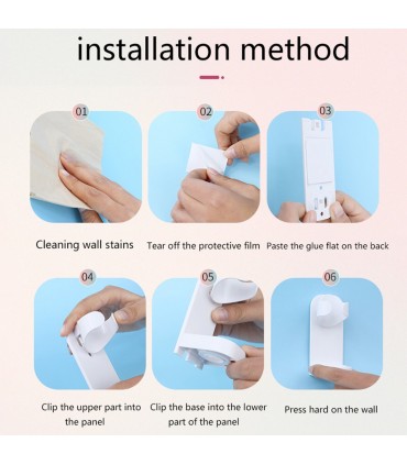 Стенна поставка за електрически четки за зъби