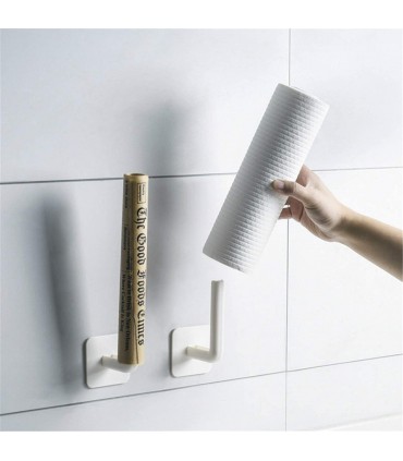 Поставка за ролка кухненска или тоалетна хартия, лепяща