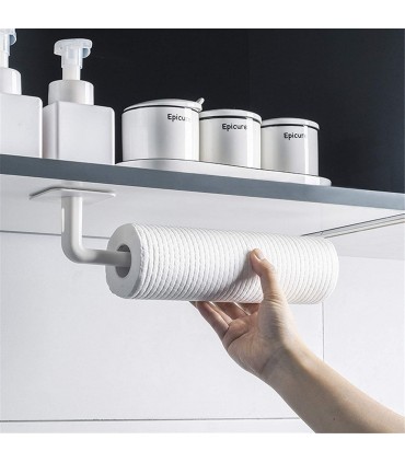 Поставка за ролка кухненска или тоалетна хартия, лепяща