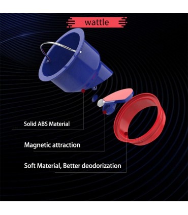 Клапан против миризми за подов сифон