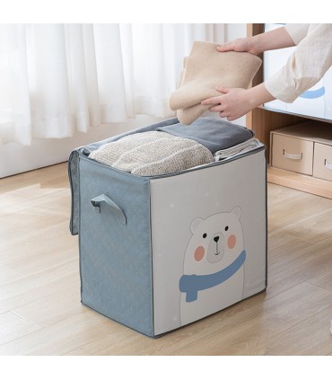 Преносим детски органайзер за съхранение на дрехи с принт Мече