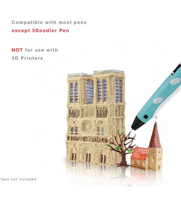 Цветен пълнител за 3D писалка комплект от 12 или 18 цвята