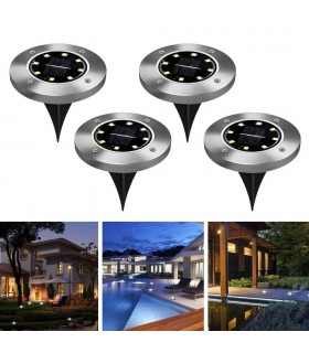 Соларни лампи за градина - плоски