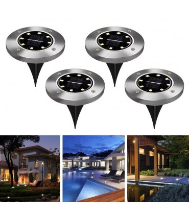 Соларни лампи за градина - плоски