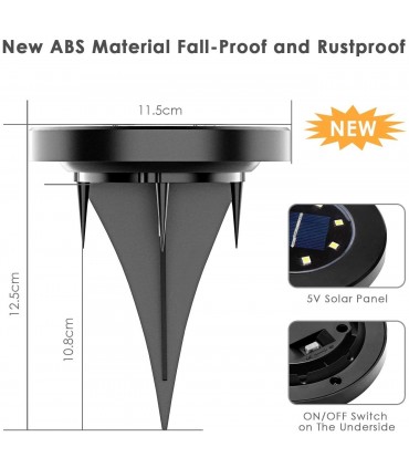 Соларни лампи за градина - плоски