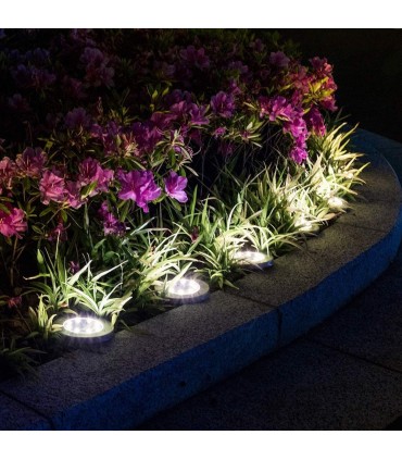 Соларни лампи за градина - плоски