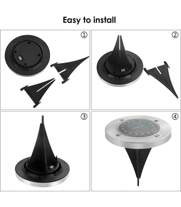 Соларни лампи за градина - плоски