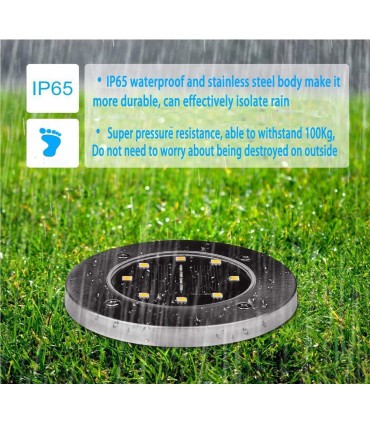Соларни лампи за градина - плоски