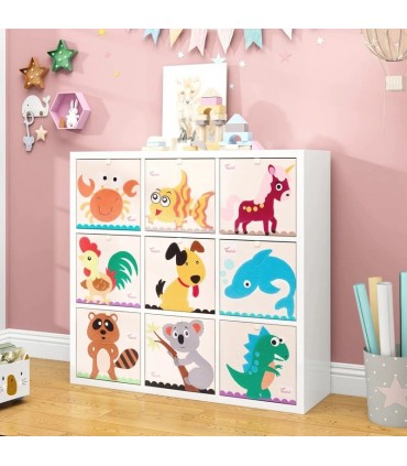 Сгъваема кутия за съхранение за детска стая 33х33 см.