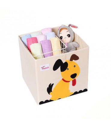 Сгъваема кутия за съхранение за детска стая 33х33 см.