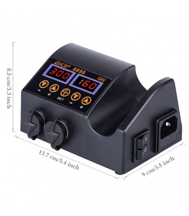 Поялна станция с горещ въздух, комбинирана с поялник