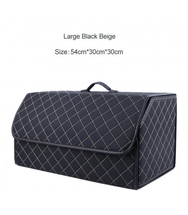 Чанта-органайзер за автомобилен багажник, кожена