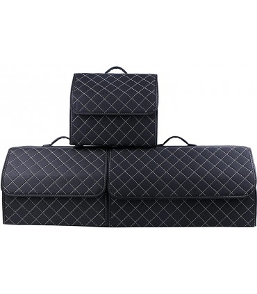 Чанта-органайзер за автомобилен багажник, кожена