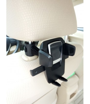 Стойка за телефон за задна седалка с дълго рамо