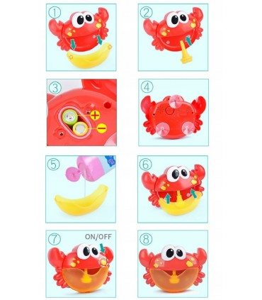 Машина за пяна и балончета Раче, Bubble Crab