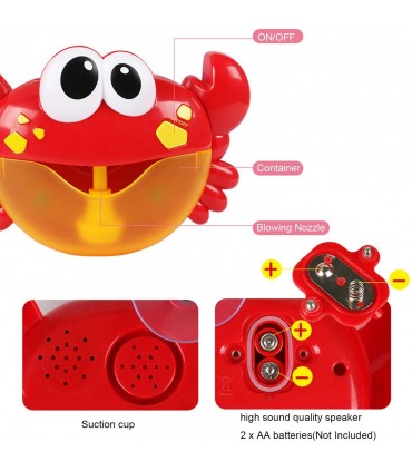 Машина за пяна и балончета Раче, Bubble Crab