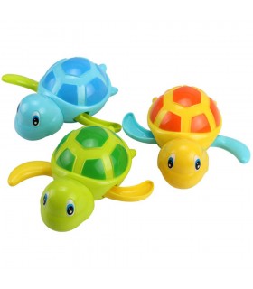 Плуваща костенурка за баня, детска играчка за баня, с навиване НОВО