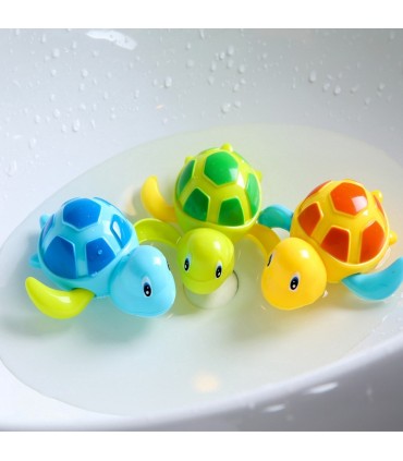 Плуваща костенурка за баня, детска играчка за баня, с навиване НОВО