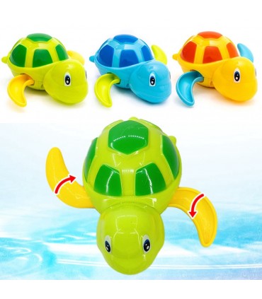 Плуваща костенурка за баня, детска играчка за баня, с навиване НОВО
