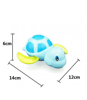Плуваща костенурка за баня, детска играчка за баня, с навиване НОВО