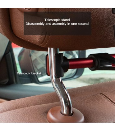 Стойка за телефон и таблет на задна седалка, Алуминиева