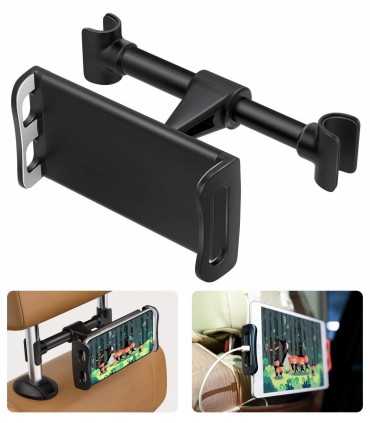 Стойка за телефон и таблет на задна седалка, Алуминиева