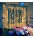 Светеща LED завеса с 200 или 300 лампички за Коледа