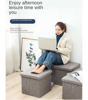 Правоъгълна табуретка-ракла  76*38*38 см.