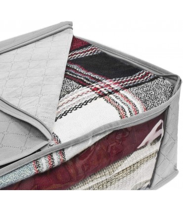 Хоризонтален калъф за дрехи и завивки под леглото