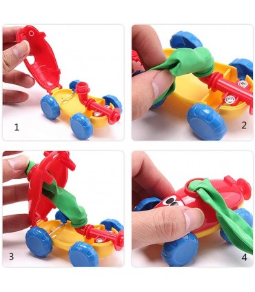 Играчка за изстрелване на колички с балони