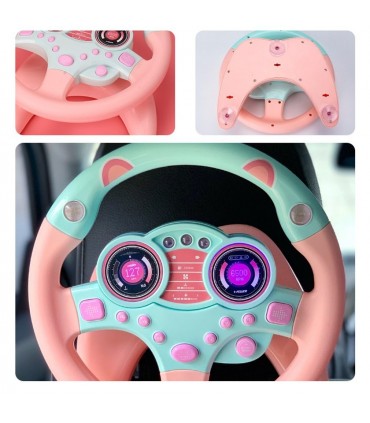 Детска музикална играчка волан със стойка