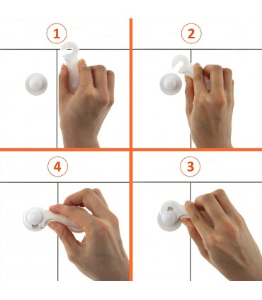 Къс предпазител за чекмедже от деца