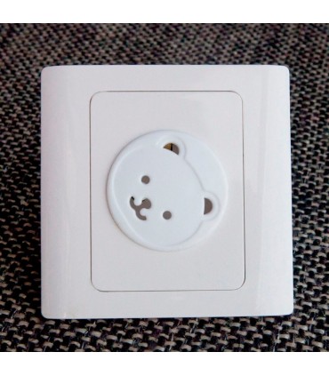 Капачка за контакт за детска защита "Мече"