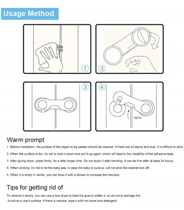 Къс предпазител за чекмедже от деца