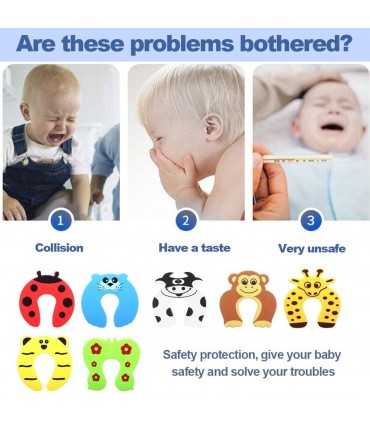 Стопер за врата предпазител против прищипване от малки деца