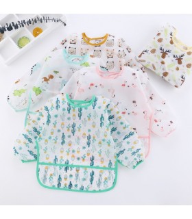 Бебешки непромокаем лигавник с ръкави за 1-2 и 3-4 год.