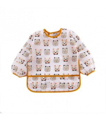 Бебешки непромокаем лигавник с ръкави за 1-2 и 3-4 год.