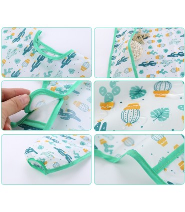 Бебешки непромокаем лигавник с ръкави за 1-2 и 3-4 год.