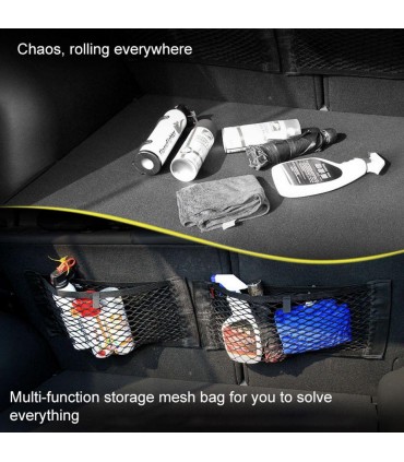 Еластична мрежа органайзер за багажник кола