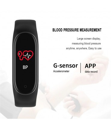 Водоустойчива фитнес гривна Smart M4