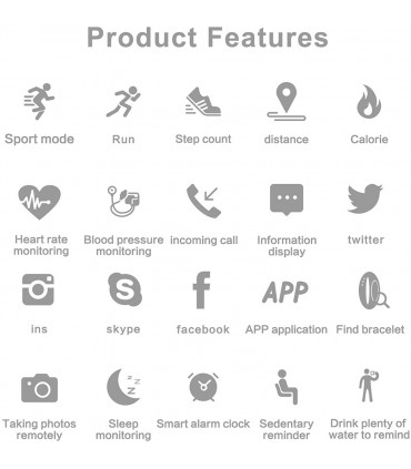 Водоустойчива фитнес гривна Smart M4