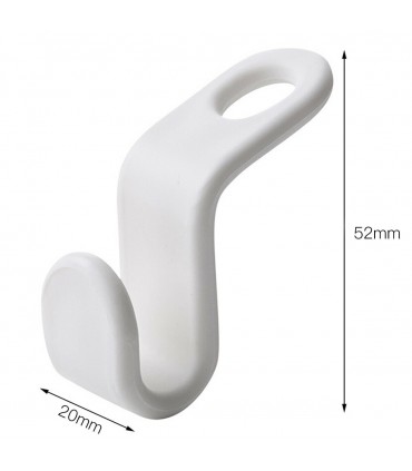 Комплект 6 броя мини свързващи куки за закачалки