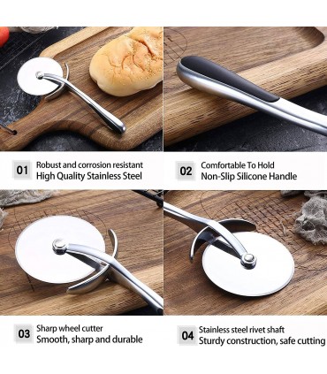 Провесионален кръгъл нож за рязане на пица