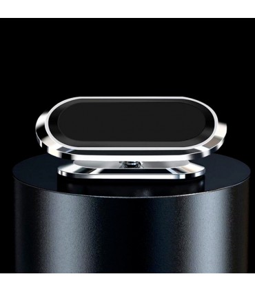 Малка магнитна стойка за телефон за кола с въртяща се основа