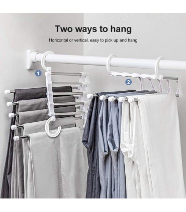 Сгъваема закачалка за панталони 5 в 1