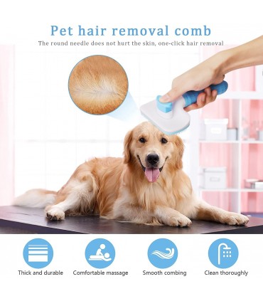 Самопочистваща се четка за кучета и котки