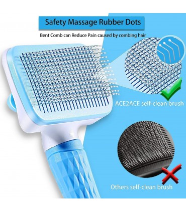 Самопочистваща се четка за кучета и котки