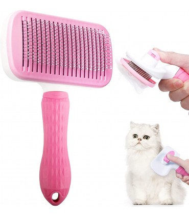 Самопочистваща се четка за кучета и котки